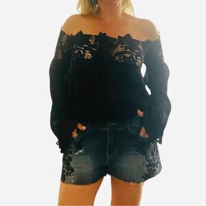 Embroidery Short Denim 40/M